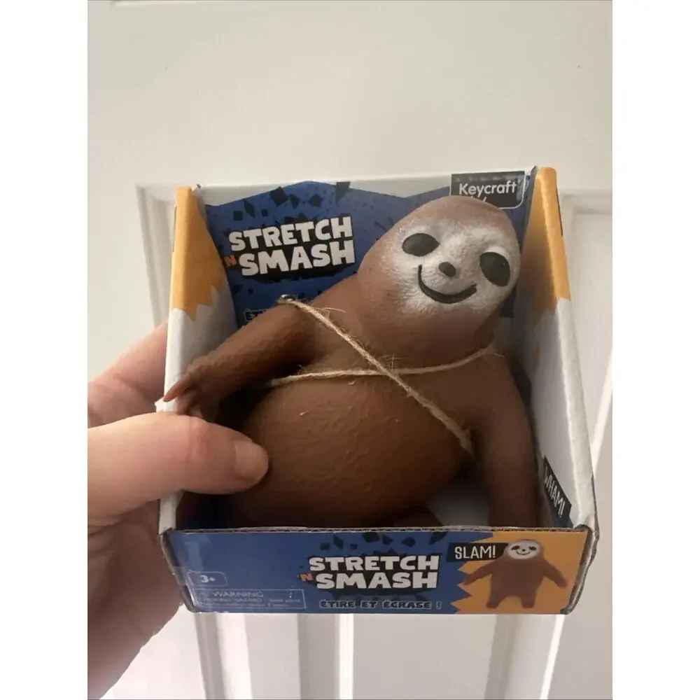 Stretch n Smash Sloth Stretch Smash Repeat Keycraft 2025 Ages 3+ Slam!! NEW